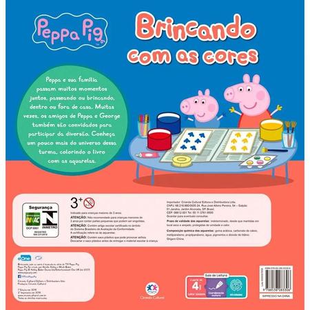 Colorindo Familia Peppa Pig No Natal  Pintando a Peppa Pig l Desenhos para  colorir para crianças 