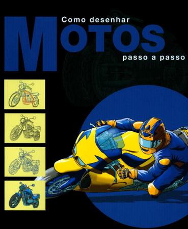 COMO DESENHAR UMA MOTO PASSO A PASSO! 