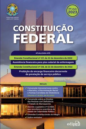 Imagem de Livro - Constituição Federal 2023