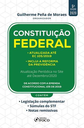 Imagem de Livro - CONSTITUIÇÃO FEDERAL - 5ª ED - 2020