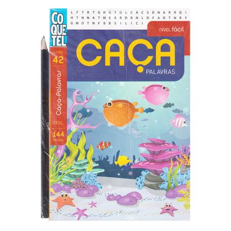 Caça Palavras Livro N38 Fácil Coquetel - Carrefour