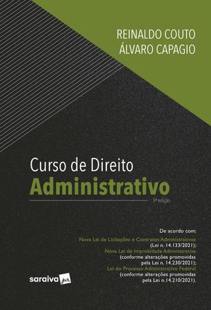 Imagem de Livro - Curso de Direito Administrativo - 5ª edição 2022