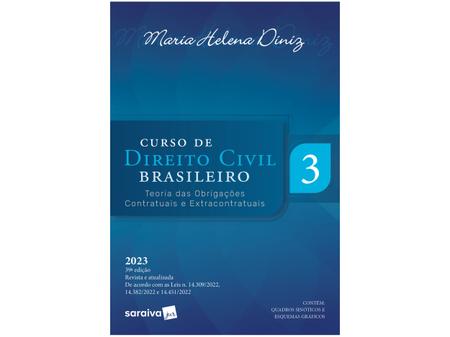 Imagem de Livro Curso de Direito Civil Brasileiro Teoria das Obrigações Contratuais e Extracontratuais Maria Helena Diniz