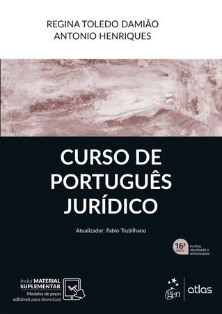 Imagem de Livro - Curso de Português Jurídico