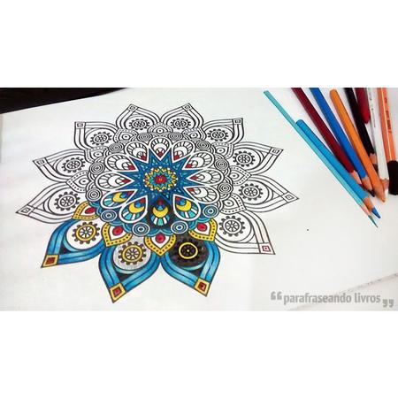 Livro - Livro para Colorir Antiestresse Jardim dos Sonhos - Mandalas na  Americanas Empresas