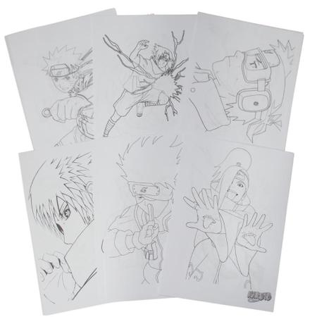 de 40] Desenhos do Sasuke para colorir - Naruto