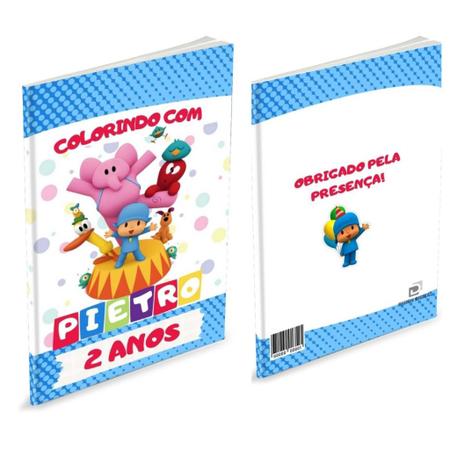 Livro de Colorir Pocoyo  Elo7 Produtos Especiais