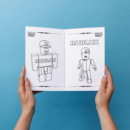 Livro de colorir Roblox lembrancinha - Digion Paper - Kit de