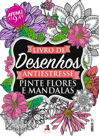 Livro para pintar Mandalas Antiestresse Todo Livro - Livro de Colorir -  Magazine Luiza