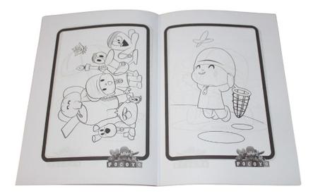 Desenho do Pocoyo para colorir