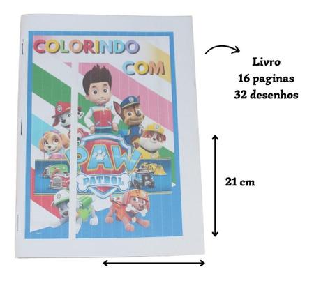 Colorindo DESENHO DA PATRULHA CANINA CHASE PAW PATROL DESENHOS PARA COLORIR  Cartoon para criança 