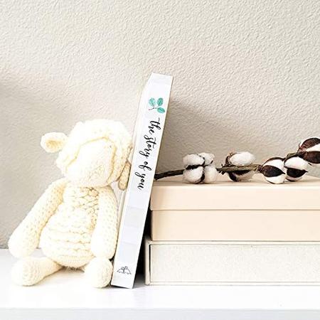 Imagem de Livro de memória do bebê Primeiros 5 Anos - Lembrança Mensal Marco Jornal para Menino ou Menina - Presente de Gravidez para Chá de Bebê - Livro de Registro Neutro de Gênero com Caixa de Presente - Capa personalizada com foto do bebê