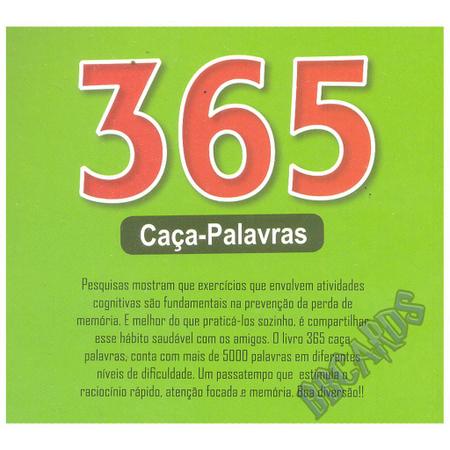 Kit 6 Livros 365 Caça Palavras + Caça Palavras Bíblico - Kit de Livros -  Magazine Luiza