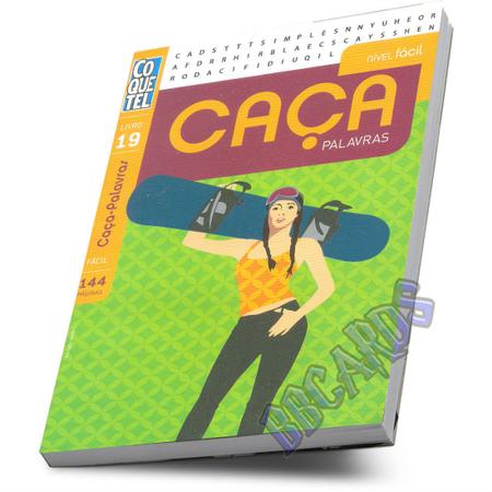 Livro Caça Palavras Coquetel Kit 3 Volumes Nível Fácil - Livros de Palavras  Cruzadas - Magazine Luiza