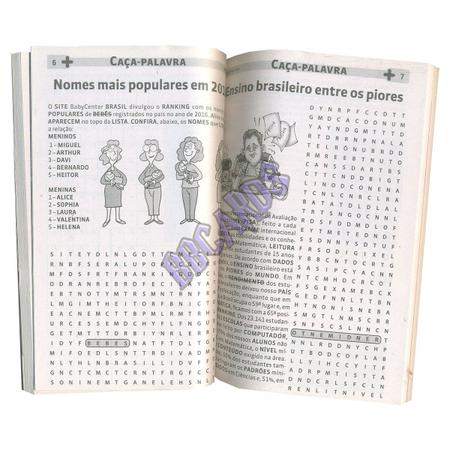 Passatempos Coquetel Caça Palavras Nível Fácil Kit 20 Vols - Livros de  Entretenimento - Magazine Luiza