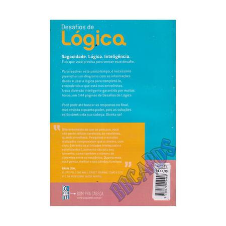 Imagem de Livro de Passatempo Coquetel Coleção Problemas de Lógica