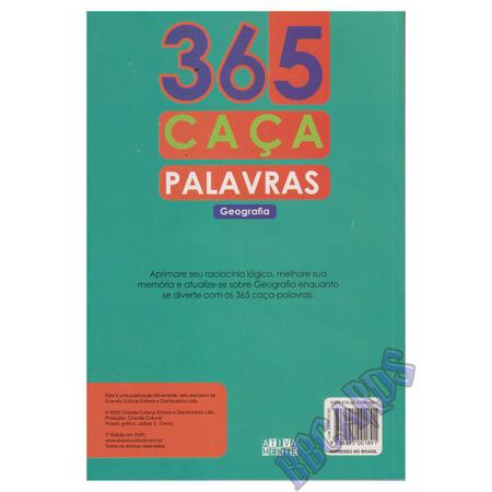 Livro Passatempo 365 Atividades Caça-Palavras II - Magic Grupo