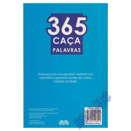 250 - Caça palavras - Difícil - CIRANDA CULTURAL - Livros de Literatura  Juvenil - Magazine Luiza