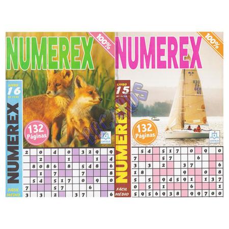 Coquetel Passatempo Numerix Numerex Exatas Letrex Sudoku Lógica, 6 Revistas  Frete Grátis