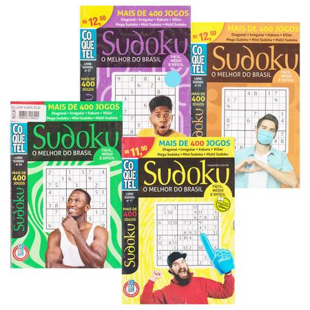 Livro Sudoku - Fácil/Médio - Só Jogos 9X9 - 6 Por Página em Promoção na  Americanas