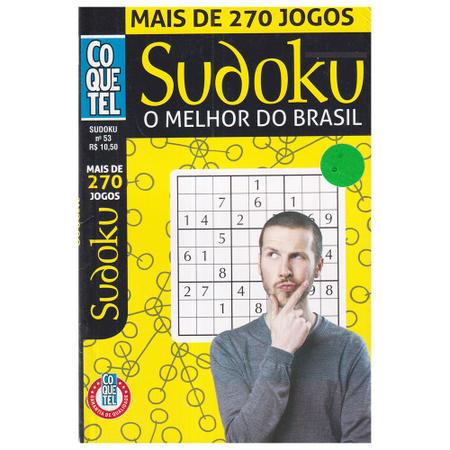 SUDOKU - ED 2 - NIVEL FÁCIL MÉDIO COQUETEL PASSATEMPO Vitrola PASSATEMPO  PASSATEMPO