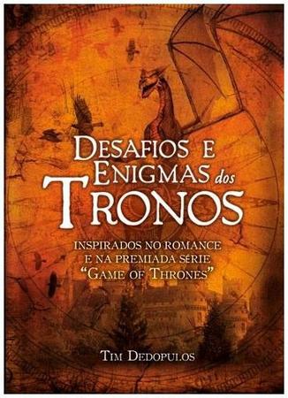 Imagem de Livro Desafios Enigmas Dos Tronos Inspirado Game Of Thrones