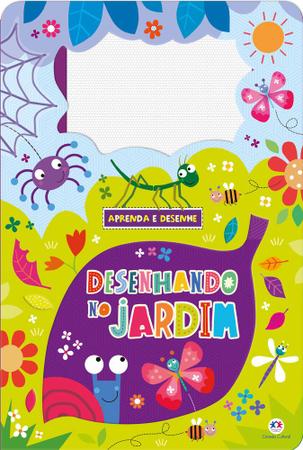 Imagem de Livro - Desenhando no jardim