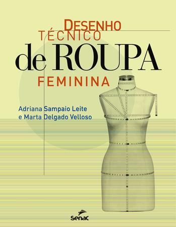 Imagem de Livro - Desenho técnico de roupa feminina