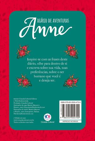 Imagem de Livro - Diário de Aventuras Anne - Edição Luxo