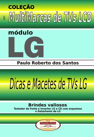 Imagem de  Livro Dicas e Macetes de Consertos TVs LCD LG. Vol.03.Coleção Multimarcas 