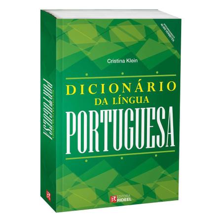 Imagem de Livro Dicionário Da Língua Portuguesa - Editora Rideel