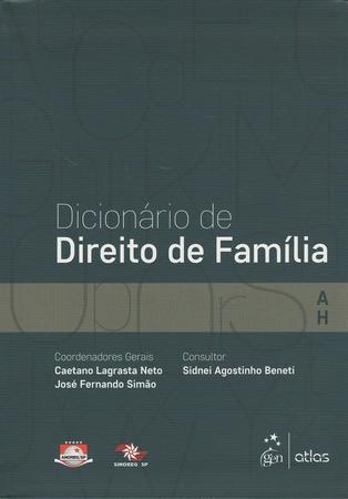 Imagem de Livro - Dicionário De Direito De Família – Vol. 1