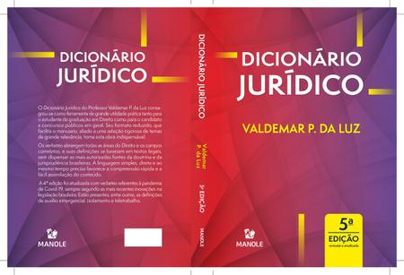 Imagem de Livro - Dicionário jurídico