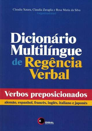 Imagem de Livro - Dicionário multilíngue de regência verbal