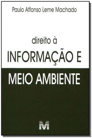 Imagem de Livro - Direito à informação do meio ambiente - 1 ed./2006