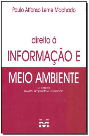 Imagem de Livro - Direito à informação do meio ambiente - 2 ed./2018