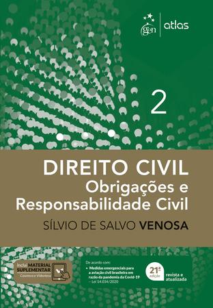 Imagem de Livro - Direito Civil - Obrigações e Responsabilidade Civil - Vol. 2