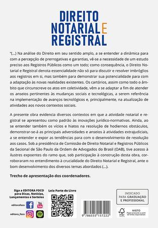 Direito Notarial e Registral