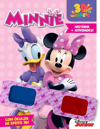 Imagem de Livro - Disney - 3D Magic - Minnie