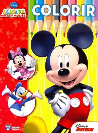 Imagem de Livro - Disney Colorir - Casa Do Mickey Mouse - RIDEEL EDITORA ( BICHO ESPERTO