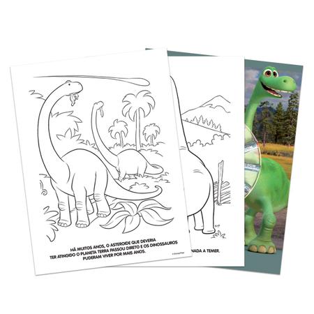 Disney Colorir com Adesivo – O Bom Dinossauro – Livraria Funep