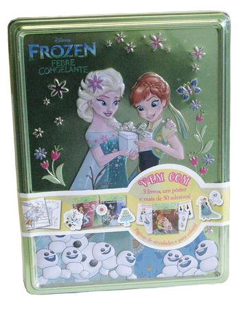 Imagem de Livro - Disney - latinha feliz - Frozen febre congelante