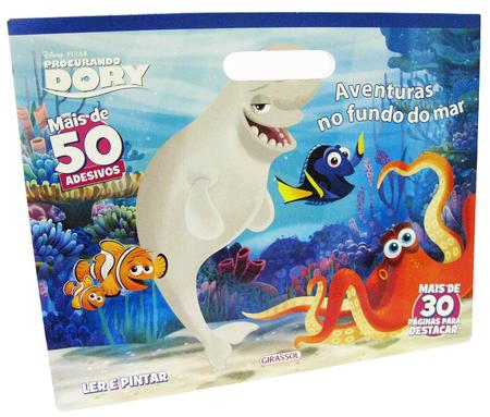 Imagem de Livro - Disney - ler e pintar - Procurando Dory