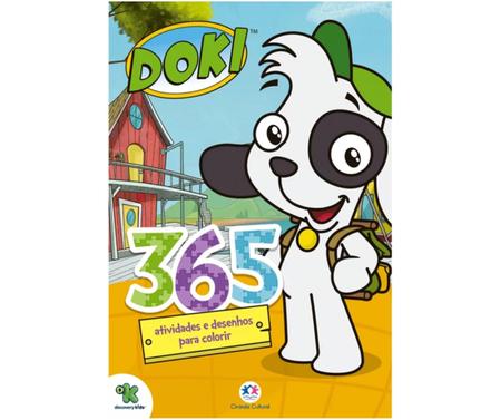 Pró Games livro 365 Atividades e Desenhos para Colorir