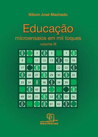 Imagem de Livro - Educação : Microensaios em mil toques - Volume 3