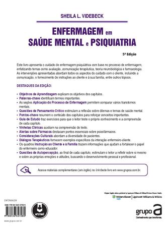 Imagem de Livro - Enfermagem em Saúde Mental e Psiquiatria
