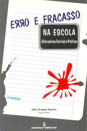 Imagem de Livro - Erro e fracasso na escola