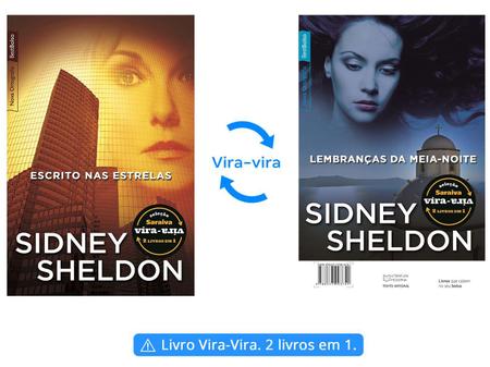 Coleção 4 livros Sidney Sheldon - Corre Que Ta Baratinho