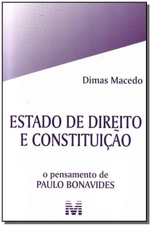 Imagem de Livro - Estado de direito e constituição - 1 ed./2010