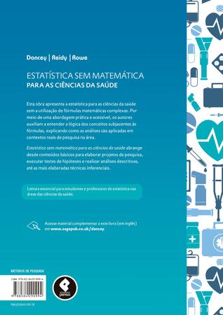 Imagem de Livro - Estatística Sem Matemática para Ciências da Saúde